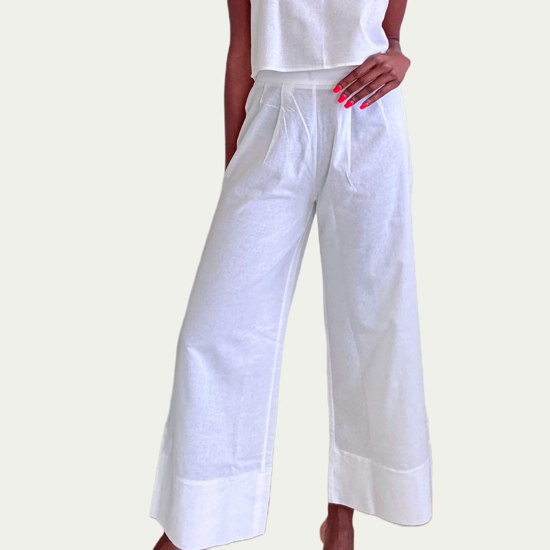 Linen Top & Pants  Sets (Maurea)