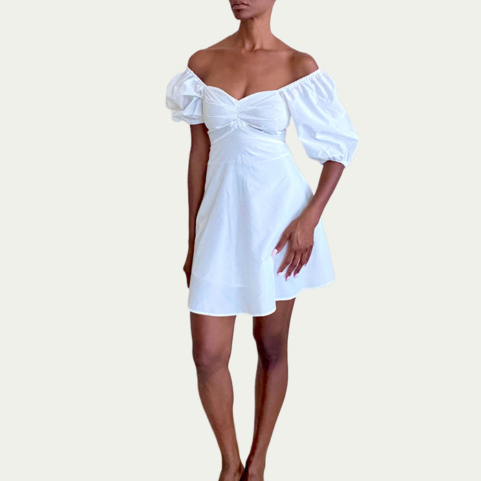 Puff Sleeve Dress (Liliana)