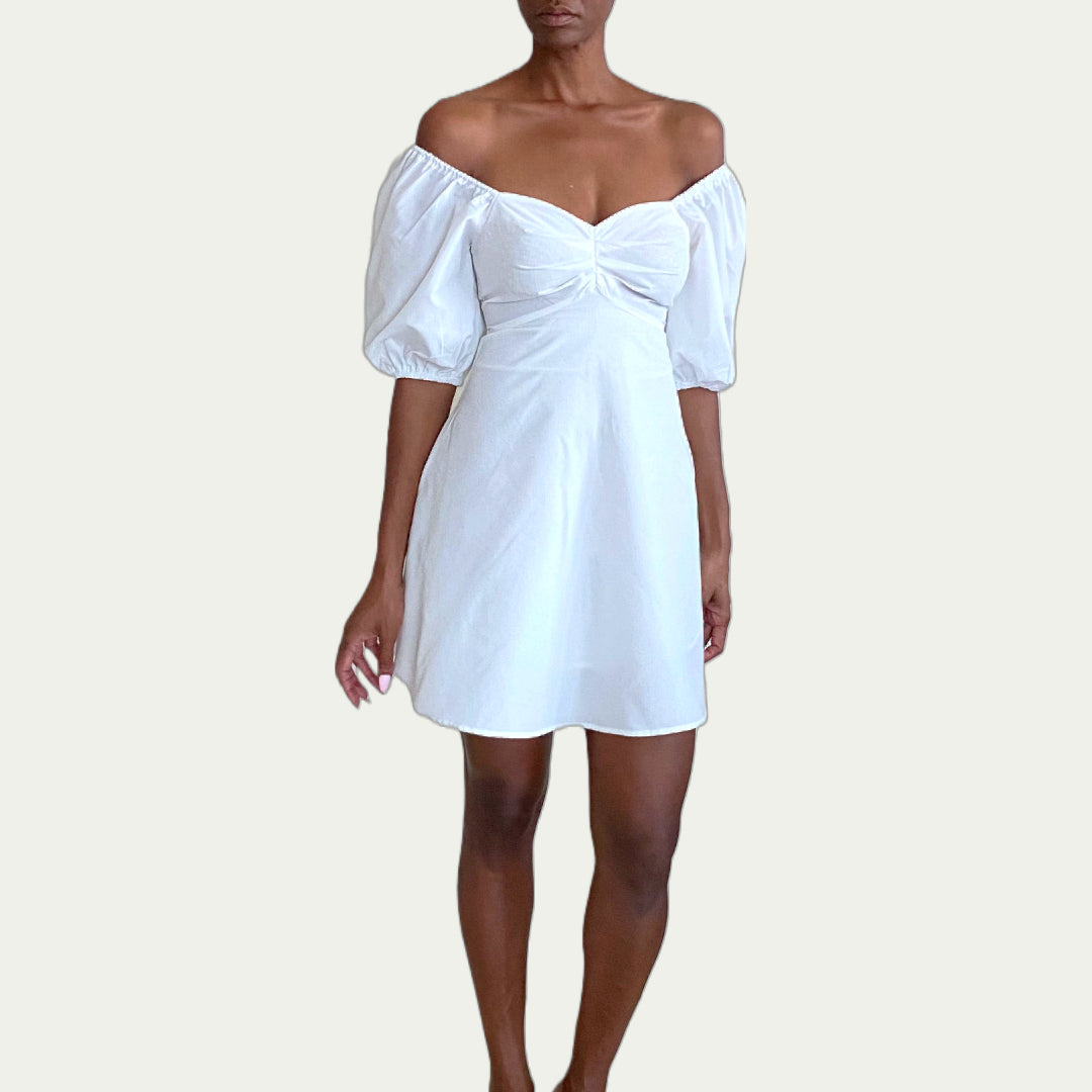 Puff Sleeve Dress (Liliana)